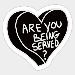 Are You Being Served Sticker